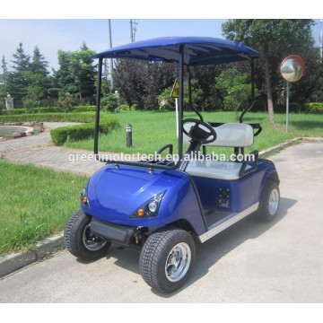 Coche club de dos asientos con carrito de golf eléctrico para campos de golf